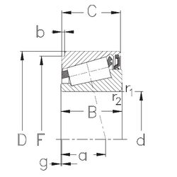  Подшипник IKOS040 ANT-0
